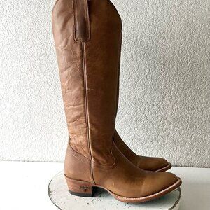 Lane PLAIN JANE Desert Clay Brown Cowboy Boots Western Cowgirl Mid Calf Size 6